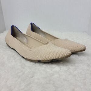Rothy's The Point Portobello Womens Size 9.5 Knit  Slip On Ballet Flats Shoes